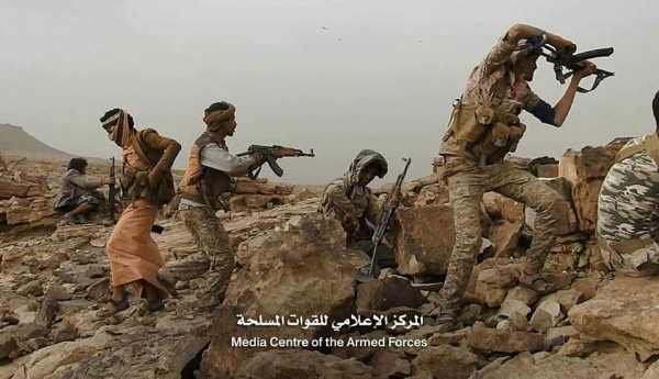 قتلى وأسرى من المليشيات أثناء تحرير الجيش الوطني مواقع استراتيجية شرق صعدة