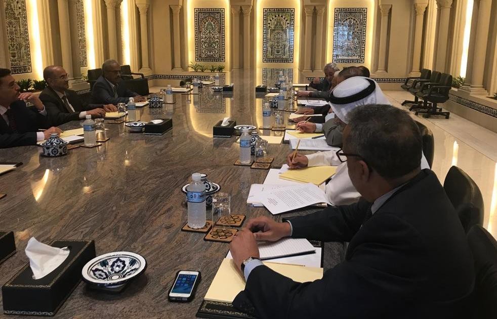 السعدي في الكويت لبحث إمكانية المساهمة في إعادة اعمار اليمن