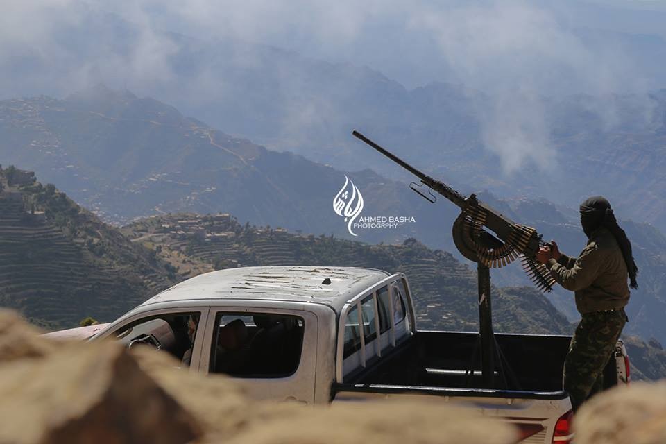 اشتعال المواجهات في جبل حبشي، الجيش الوطني يشن هجوما واسعا على المليشيات