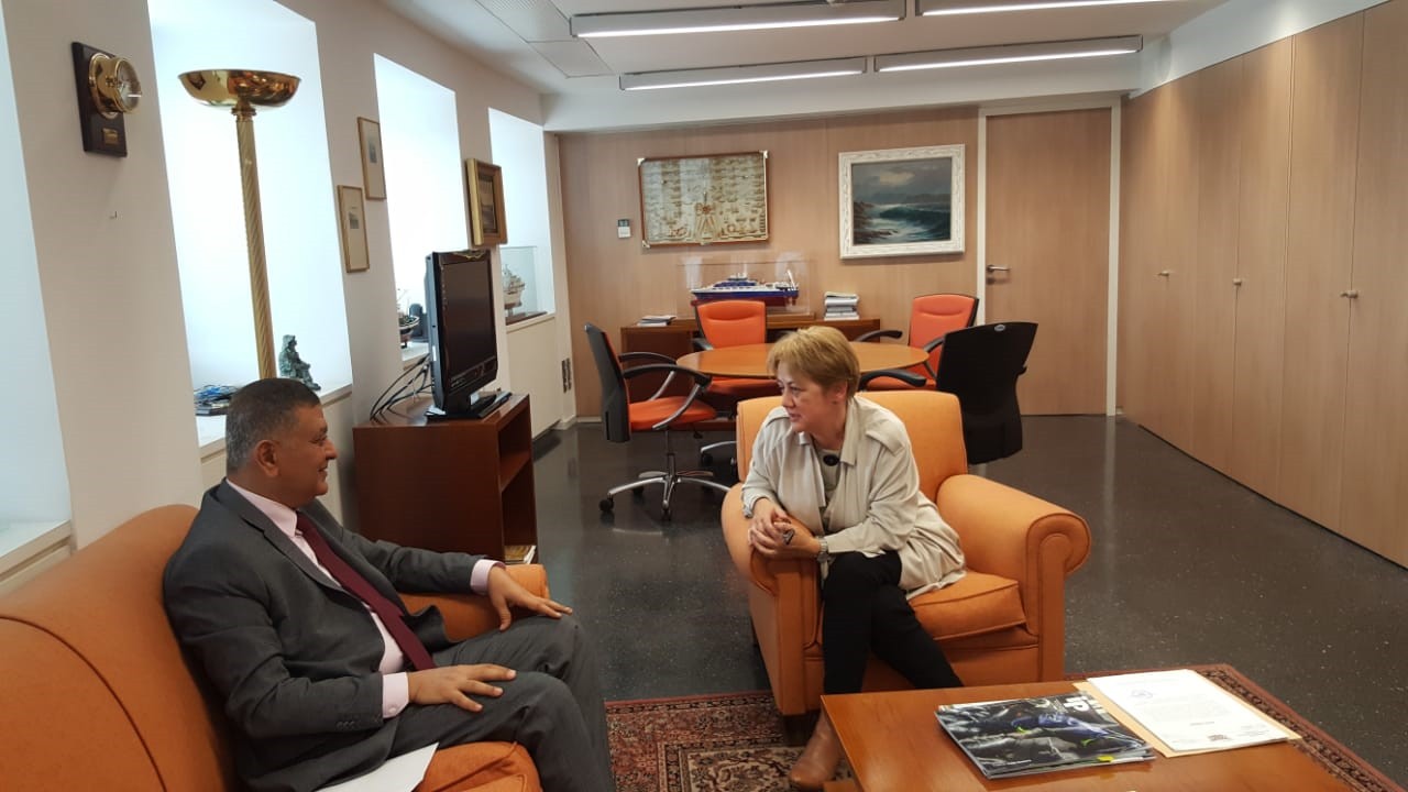 السفير ميسري يناقش مع مسؤولة إسبانية تفعيل التعاون بين البلدين في المجال السمكي