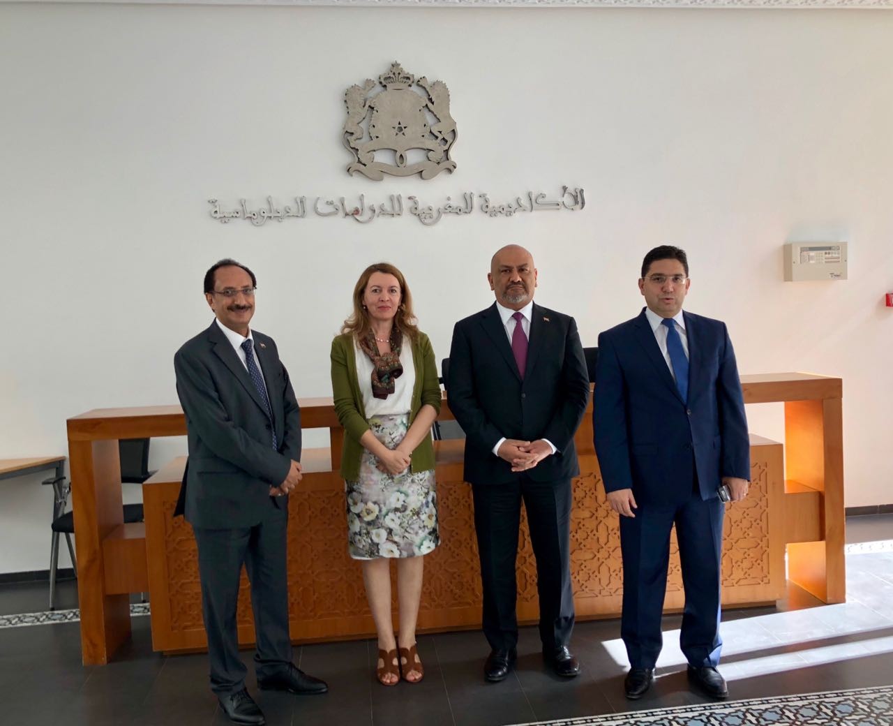 وزير الخارجية يزور الأكاديمية المغربية للدراسات الديبلوماسية