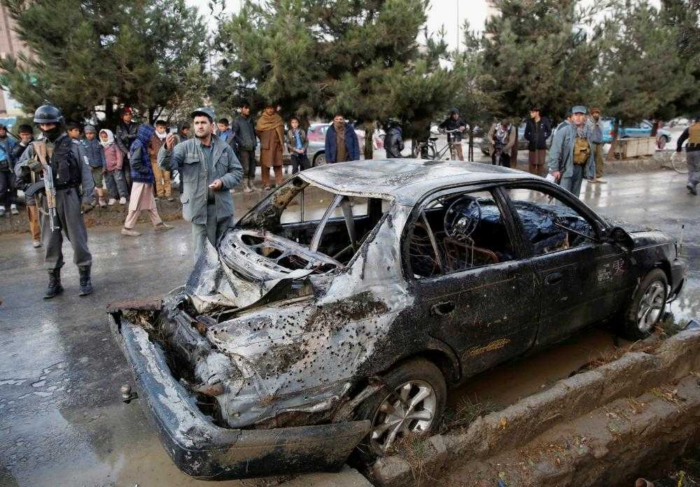 تفجير انتحاري في افغانستان وسقوط قتلى وجرحى