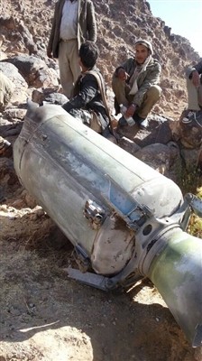 صاروخ باليستي حوثي يسقط في ذمار أطلقه الحوثيون على مأرب