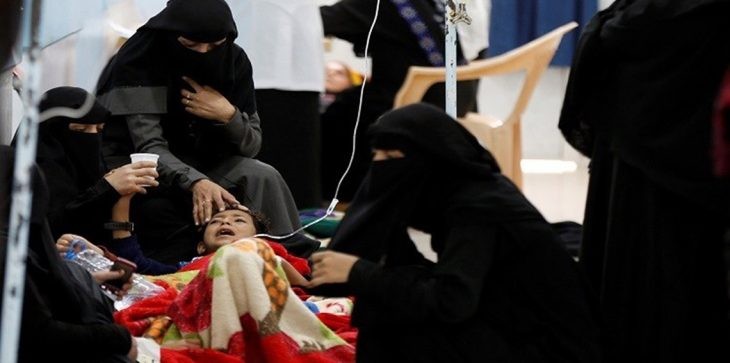 اليونسيف: وفيات الكوليرا في اليمن تجاوز 2300 حالة