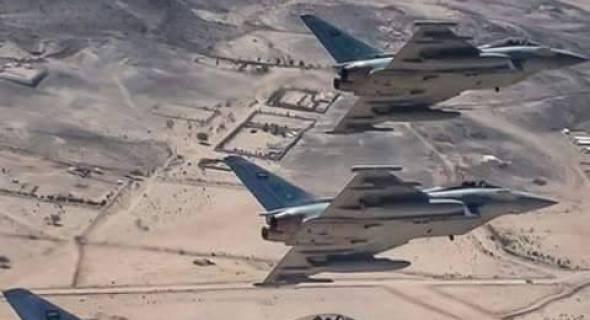  الطيران الحربي يدك مواقع للمليشيات في محافظة صنعاء