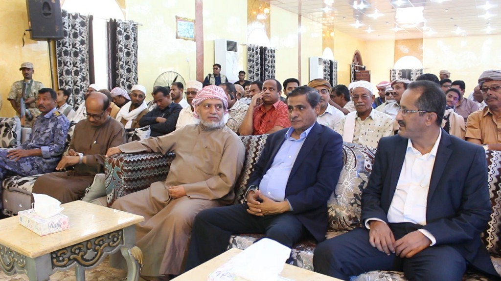 محافظ حضرموت يشهد الحفل السنوي الأول لمؤسسة كويت الخير للتنمية