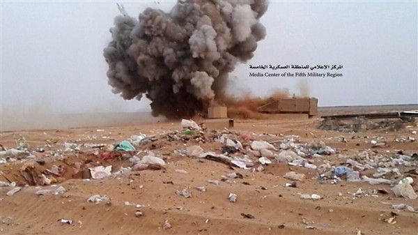 حقل الغام ينفجر بمسلحين حوثيين في الحديدة ويقتل 18 منهم