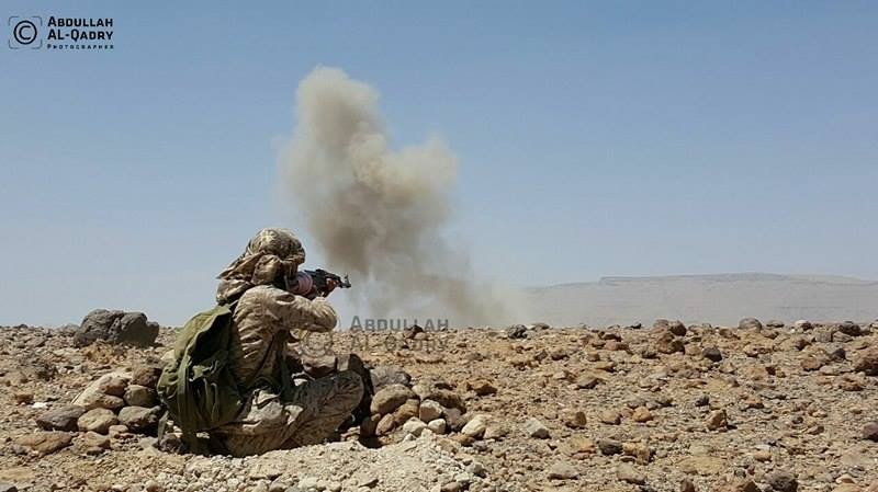 الجيش الوطني يكسر هجوماُ عنيفاً في صرواح ويقتل 8 حوثيين