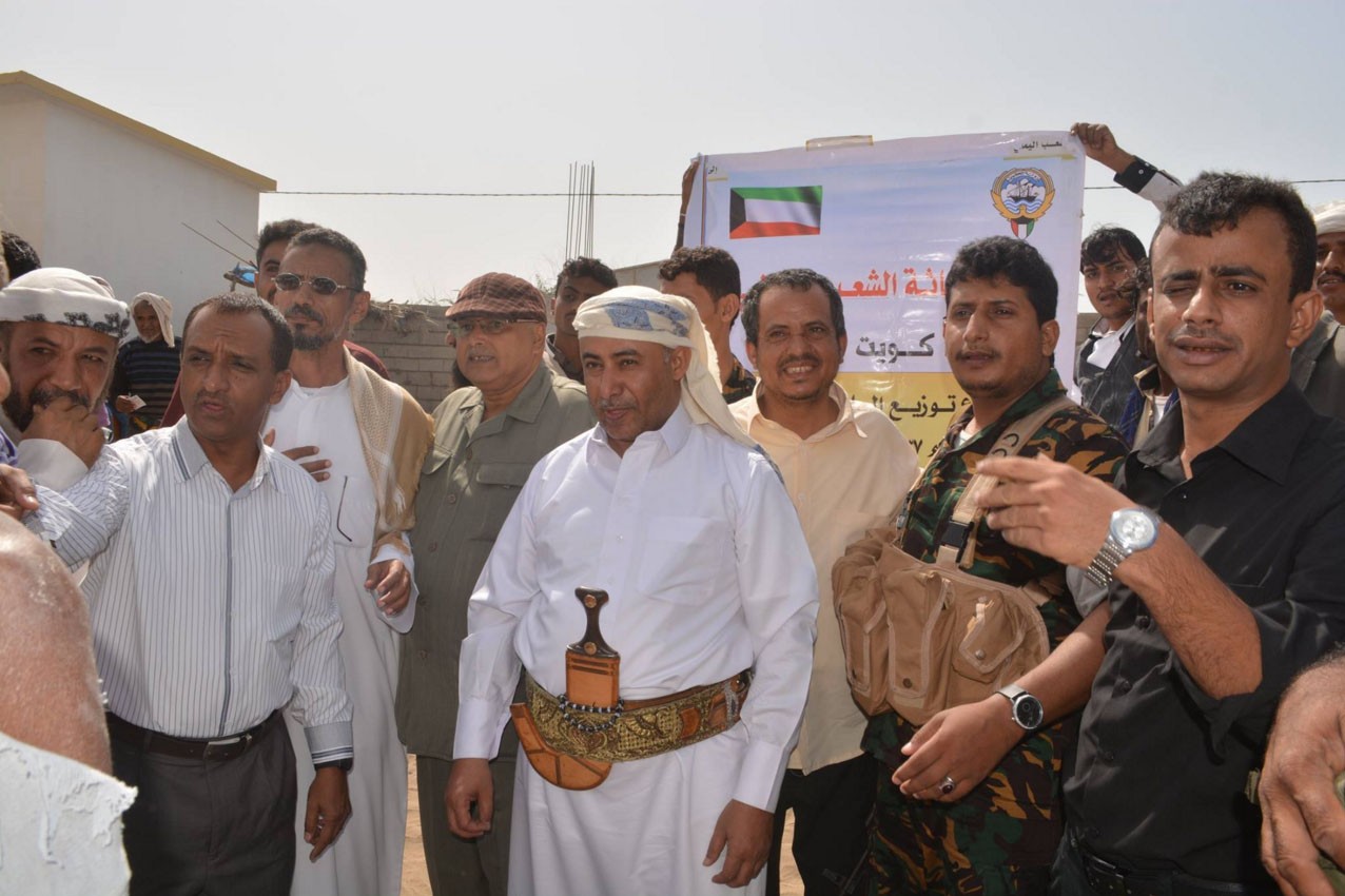 الإغاثة الكويتية توزع 5000 سلة غذائية للأسر الفقيرة في محافظة الحديدة