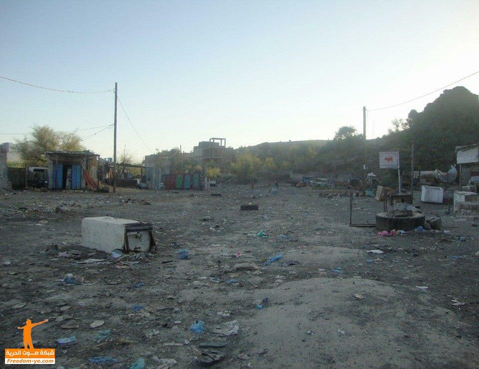 شاهد الصور : سوق نجد قسيم بعد تحريرة من المليشيات 