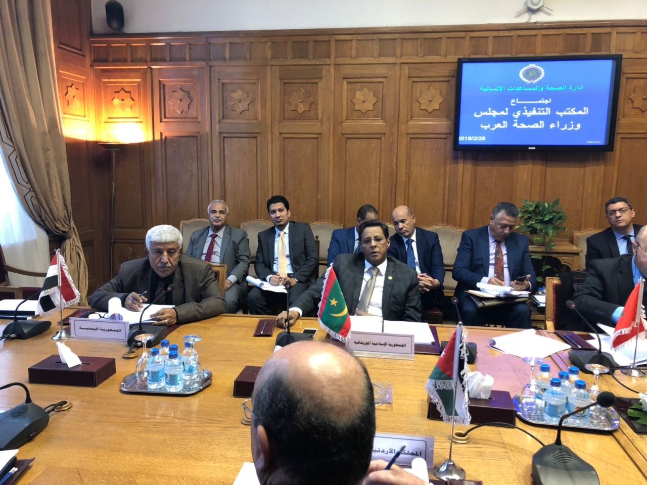 اليمن يشارك في اعمال اجتماع المكتب التنفيذي لمجلس وزراء الصحة العرب