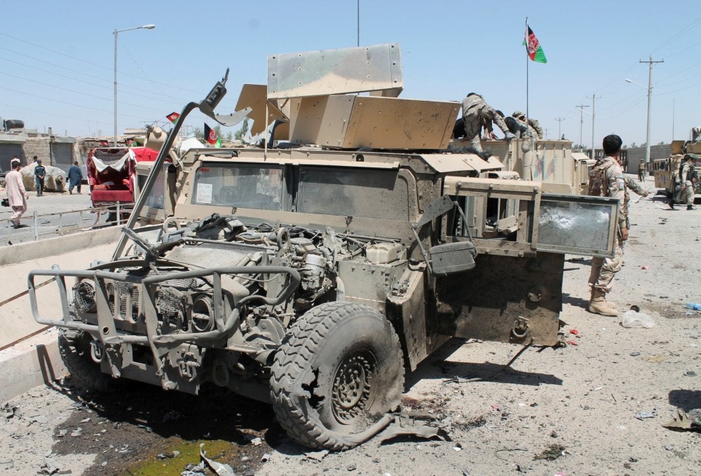 40 قتيلاً في تفجير لداعش بوكالة الأنباء الأفغانية 