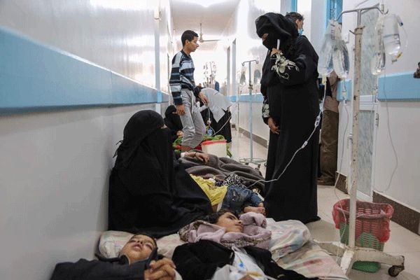 الأمم المتحدة تحذر من موجة ثالثة من الكوليرا في اليمن 
